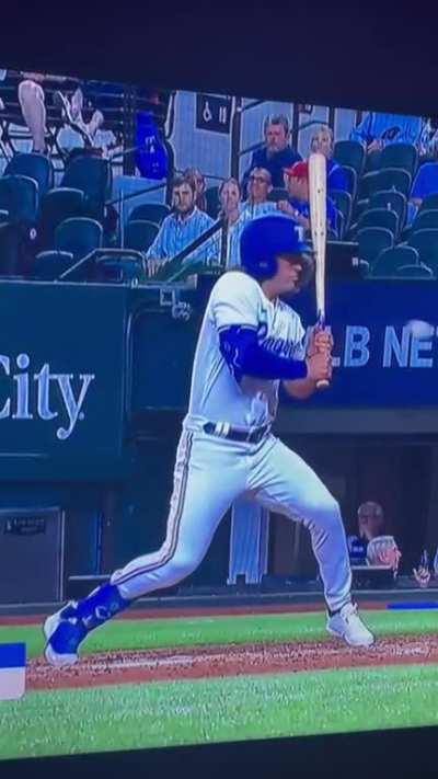 Josh Smith of the Texas Rangers hit by a Baseball Pitch