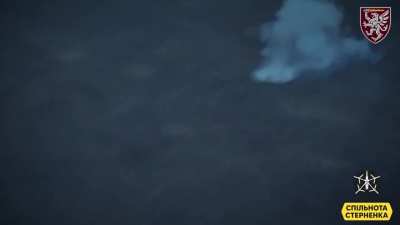 [Gratuitous Aftermath Removed] UA 3rd Battalion, 80th Air Assault Brigade stops Russian assault in the Bakhmut area, using a combination of Stugna-P ATGM and FPV 'kamikaze' drones. Feb. 17 post, original audio. "Clean" version