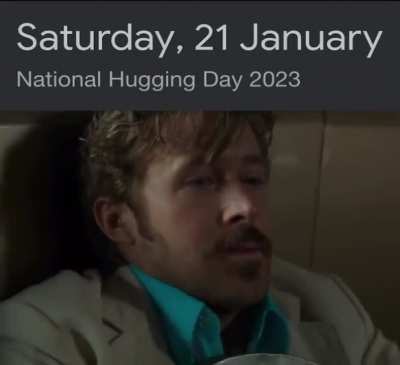 another year without hugs