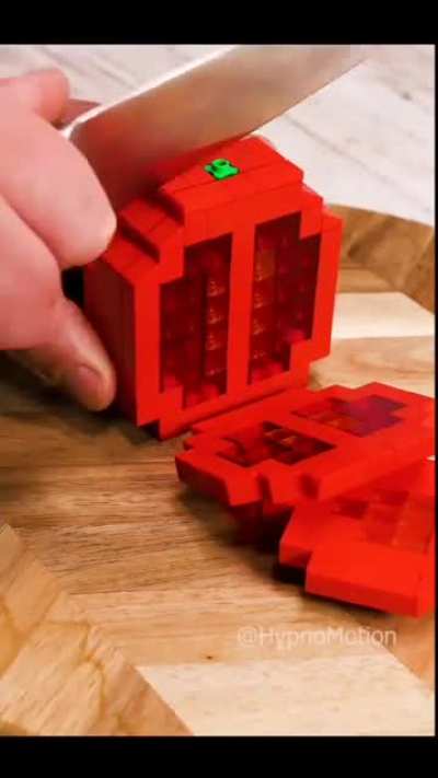 Making a Lego sandwich