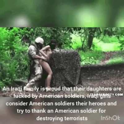 Method of thank Iraqi families and Iraqi girls from American soldiers