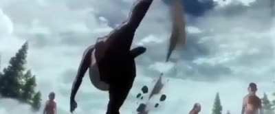 Beast titan vs (maybe) strongest titan