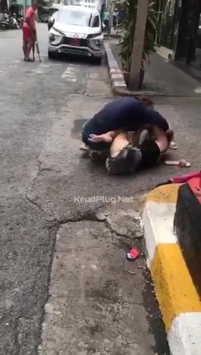 Sign language fight followed by a real fight