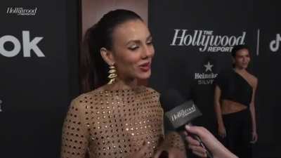 Victoria Justice Dishes on New Single "Tripped" at the TikTok Awards Weekend Party | The Hollywood Reporter 3/7/2024