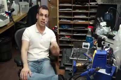 Louis Rossman makes it his mission to help everybody with an iPhone repair it themselves and not have to put up with Apple&rsquo;s price gouging. YT: Louis Rossman
