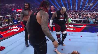 [Royal Rumble 2023 Spoilers] Aftermath of the Main Event - (9M 05s)