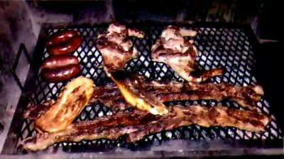Barbecue with le friends