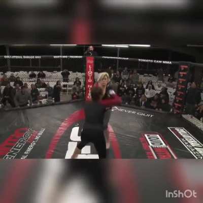 Soccer mom takes on a MMA fighter