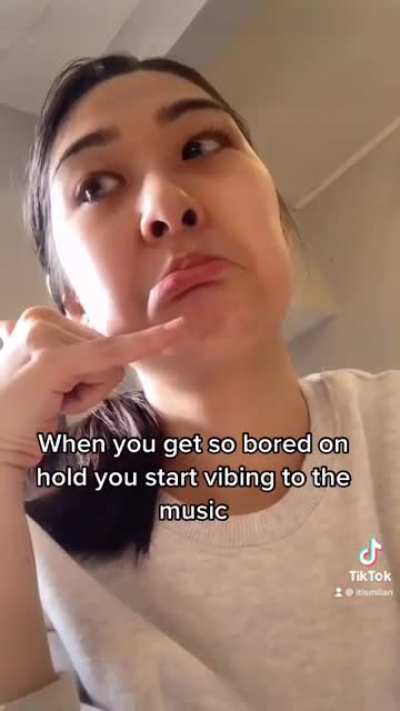 When you get put on hold