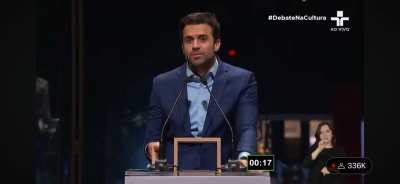 Durante debate, Pablo Mar&ccedil;al provoca Datena dizendo que ele n&atilde;o &eacute; homem para agredi-lo e Datena expressa sua opini&atilde;o sobre o assunto