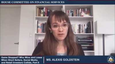Goldstein hinting at price manipulation through &ldquo;over the counter&rdquo; trading between big players.