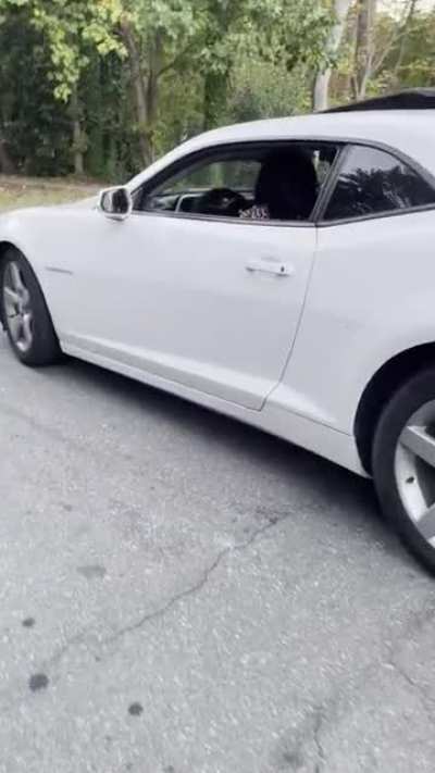 Caught this woman with her kids stealing candy, candy bowls and even hand sanitizer. Confronted them and they put it back and drove off. Stole every bowl on our street at 5:30pm before most kids started.