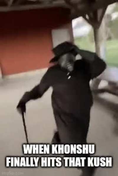 Looks like he really needed it