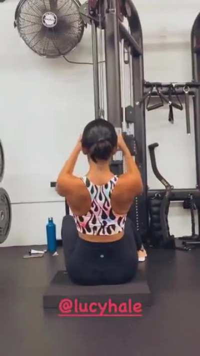 working out