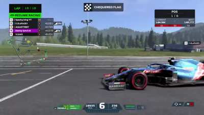 Leading almost the whole race and this is how it ends&hellip;.