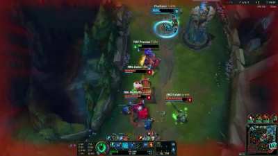 Old flash hook to save adc from gank
