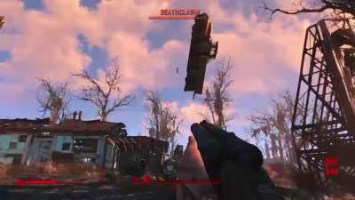 I was today years old when I found out Deathclaws can do this