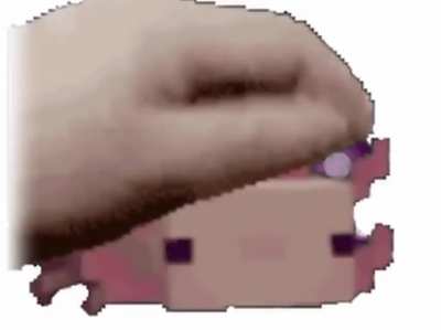Eu te amo Axolot do Minecraft, eu te amo