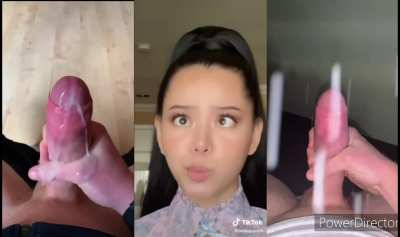 Bella Poarch makes all the biggest cocks explode (audio)