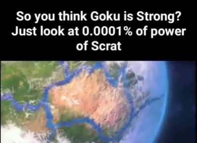 Goku no le gana PERO SCRATCH SI LE GANA