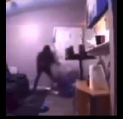 [LFO] Masked gunman enters man's apartment, claustrophobic gunfight ensues.