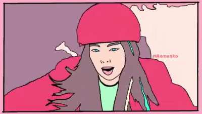BLACKPINK - '붐바야 (BOOMBAYAH)' M/V (Rotoscope Animation)