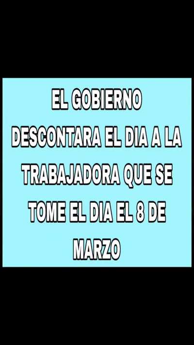 Se les descontará el día 