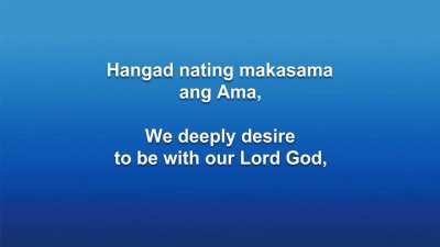 529 &ndash; PEOPLE OF GOD, CONTINUE TO PLEASE HIM (PATULOY NA MAGBIGAY KASIYAHAN SA DIYOS ANG KANIYANG BAYAN)