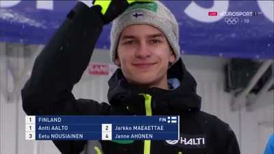 Finnish ski jumping team