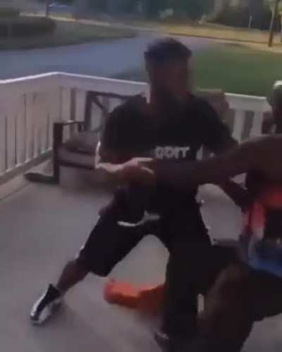 That man didn’t stand a chance at all