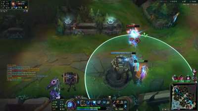 League Classics: 4 man diving the adc