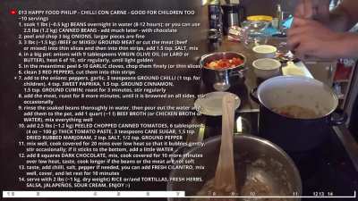 This was my first time making chilli con carne. This easy recipe worked out pretty well, so I made a video version and hopefully, some of you can find it useful... :)