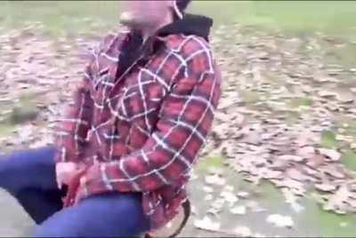Had to hurt getting assaulted by a springy bike