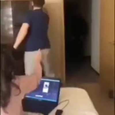 Internet service jumpscare