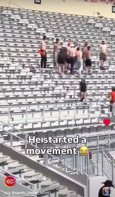 He started a movement