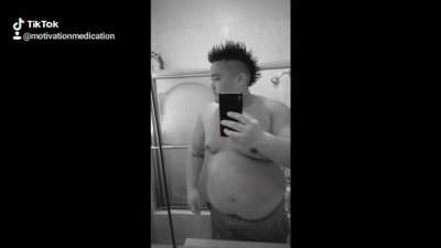 Daily hair routine "Deathhawk"