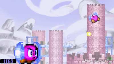 Kirby + Hitmonlee = ??? (Animated by me)