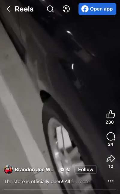 How has this d-bag never been pulled over? (BJW)