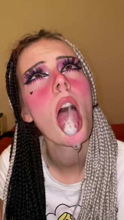Some sloppy ahegao i hope you don&rsquo;t mind my bad behaving mouth
