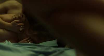 Diane Rouxe hot sex scene in "The Smell of Us" 2014