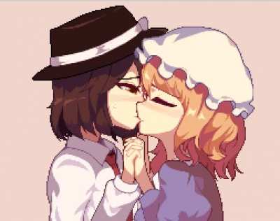 Maribel & Renko making out [Touhou]