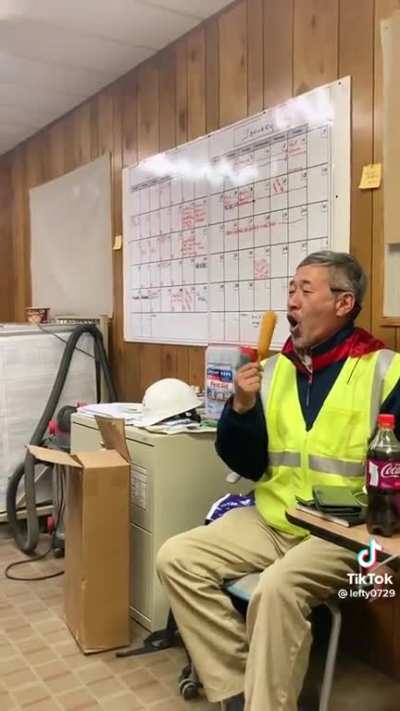 First time trying a corn dog