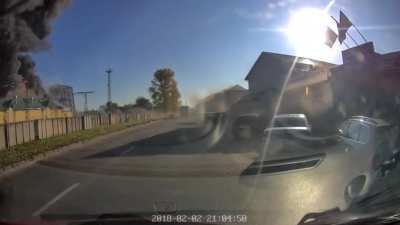 Russian cruise missile strike on Lviv, 10.10.2022