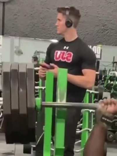 405lb bench press