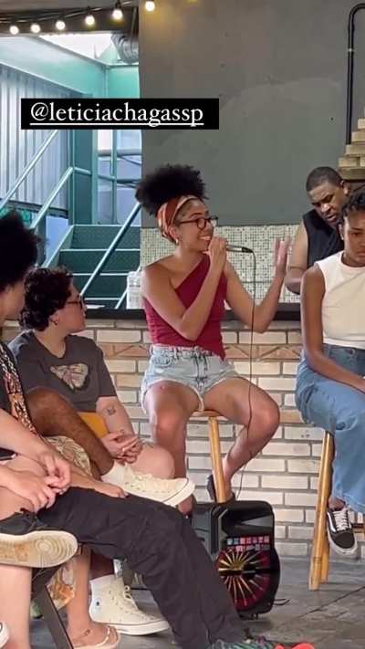 Gostei dessa fala da Let&iacute;cia Chagas (PSOL-SP), co-deputada estadual no Coletivo Pretas