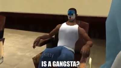 Sonic is a gangsta ?