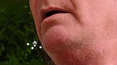 Man assaulting abortion rights protesters in McGregor, Iowa