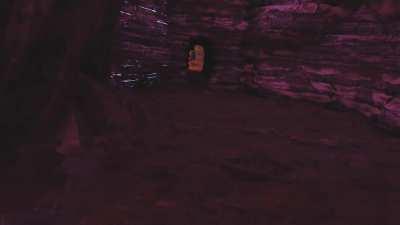 Really look at the first shot he goes flying.