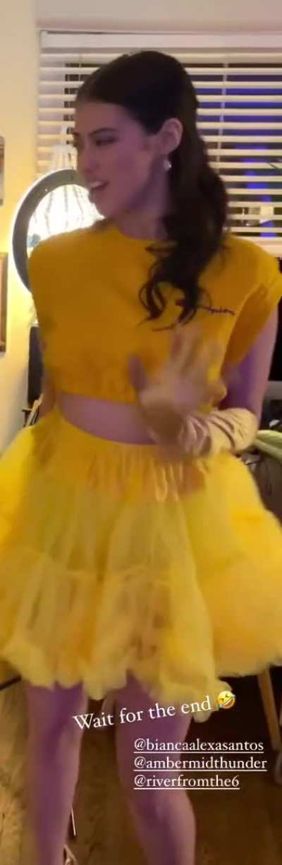 Amber on Halloween