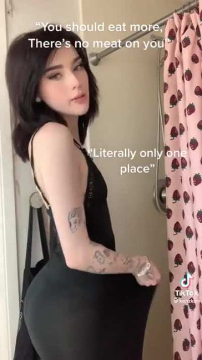 Not as skinny from the right angle